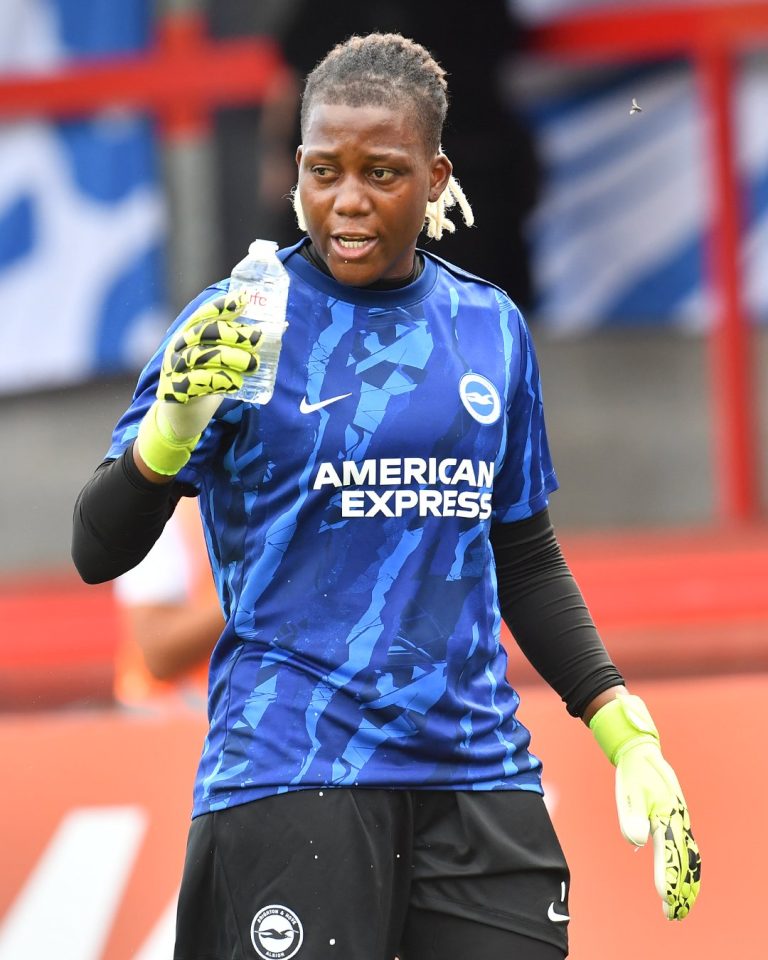 Brighton commends Nnadozie for winning the Ballon d’Or.