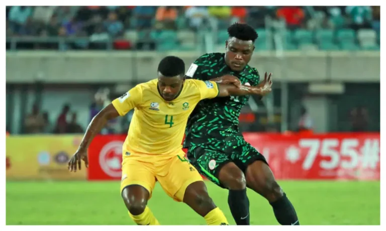2026 WCQ: a must-win match between South Africa and Nigeria amidst contentious point deduction calls