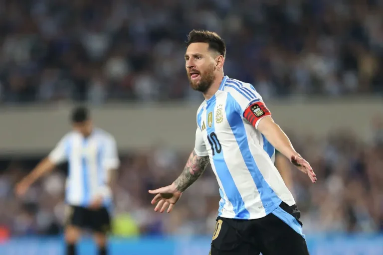 ATHLETIC Messi breaks the previous record following Argentina’s most recent triumph.