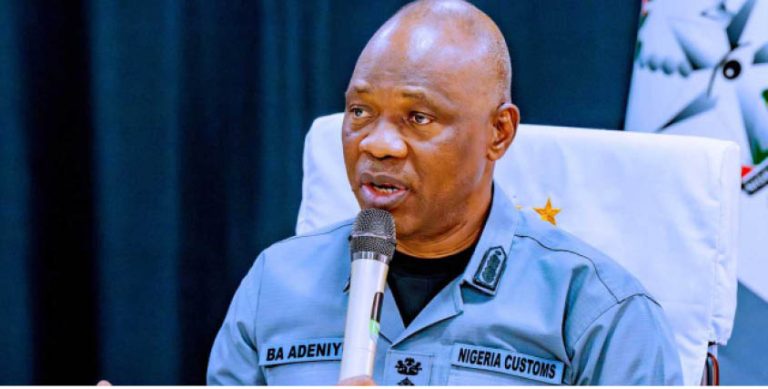 Emerges, Adeniyi, and Customs CG  President of the Nigeria Wrestling Federation
