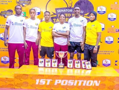 Oyo Takes First Place in the Second Mixed-Team Table Tennis Tournament