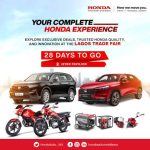 Honda Will Display Power and Auto Items at the Lagos Trade Show