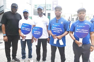 1000 Take Part in the Stanbic IBTC 5km Health Campaign Walk