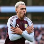 Villa is propelled into the Premier League Top Four by Rogers’ double.