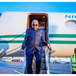 Shettima returns to Abuja following UN COP30 in Brazil.