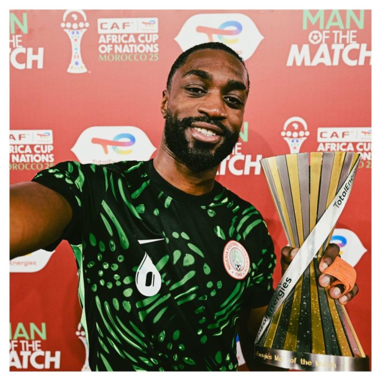 Ajayi wins MOTM in the Super Eagles’ narrow victory over Tanzania