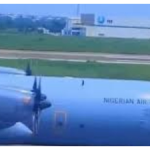 The NAF explains why its plane touched down in Burkina Faso.