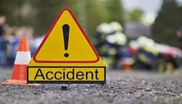 In Lagos, a truck strikes a bus and tricycles, killing two and injuring three.