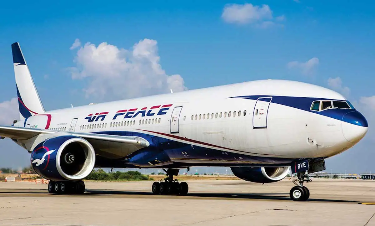 A ground handler damages an Air Peace aircraft, leaving 150 passengers stranded.