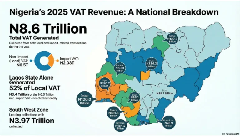 2025: 52% Of Non-Import VAT Collected In Lagos