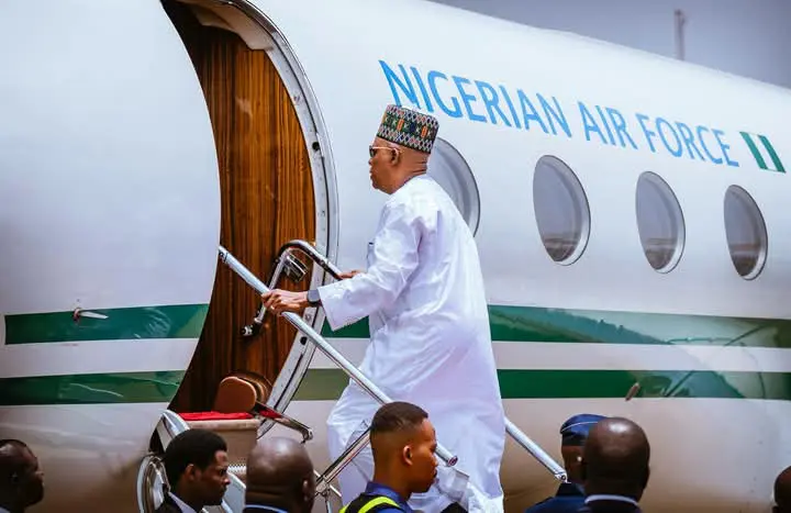 NEWSVP Shettima leaves for Ethiopia to attend the AU Summit on Tinubu’s behalf.