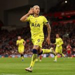 In the Liverpool draw, Richarlison steals a point for Tottenham, who are in danger of relegation.
