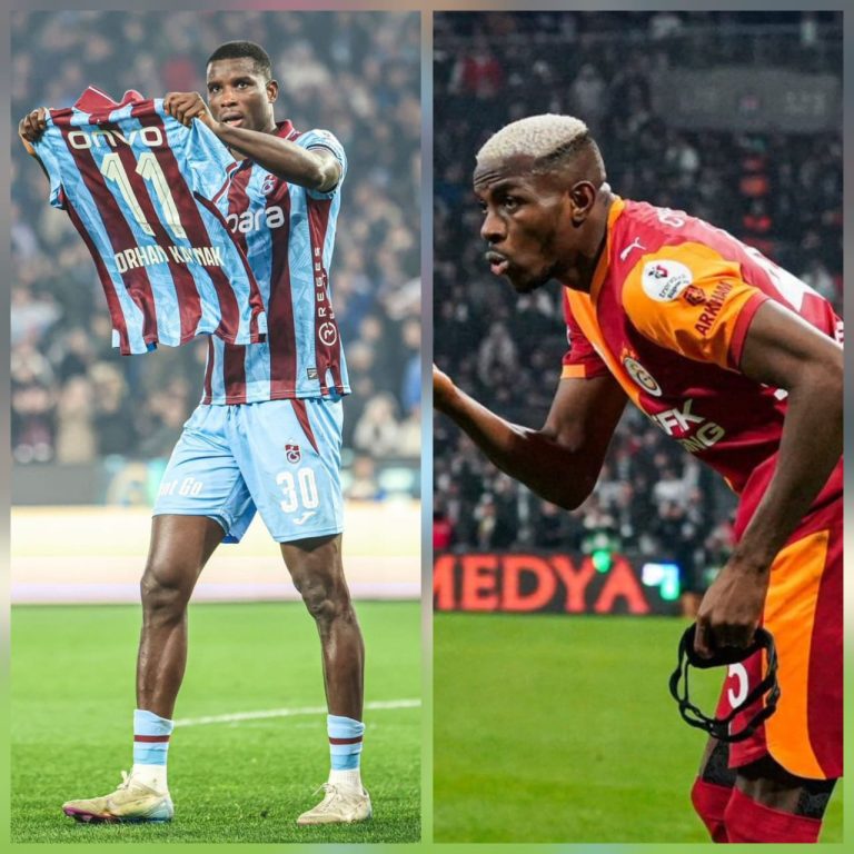 Turkish SuperLig: Trabzonspor Wins After Osimhen and Onuachu Score in Galatasaray