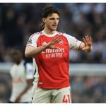 Gerrard discusses Declan Rice’s play for Arsenal in the UCL: “He was dominant.”