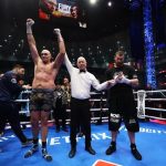 In a heavyweight bout, Fury wins by unanimous decision against Makhmudov.