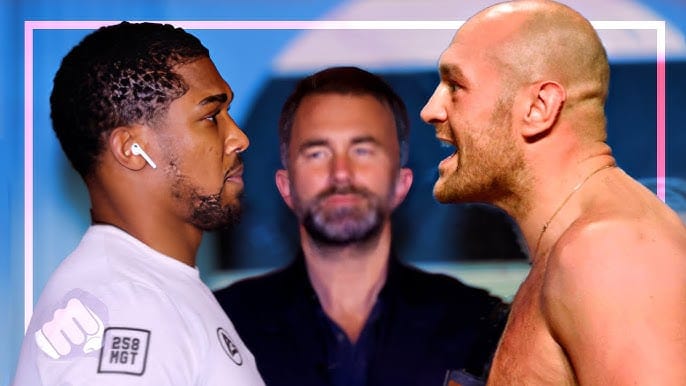 You work for me because I am the boss. Joshua takes up Fury’s challenge