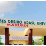 Students at Benue University protest postponed exams and the accreditation crisis.