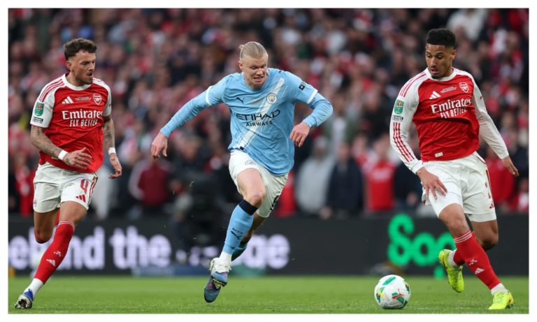 EPL: Guardiola discusses Man City’s goal differential victory over Arsenal