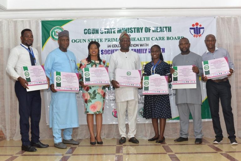Ogun govt partners SFH, launches health facility flip chart