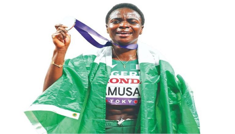 Amusan hopes to win the third African hurdles title in Accra.