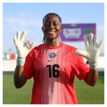 Nnadozie rejoices at Brighton’s victory against Liverpool in the FA Cup semifinal.
