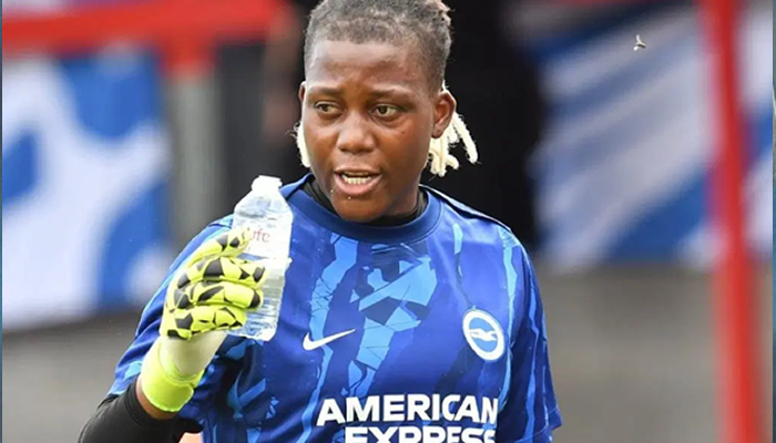 Nnadozie is praised by the Arsenal coach following Brighton’s draw.