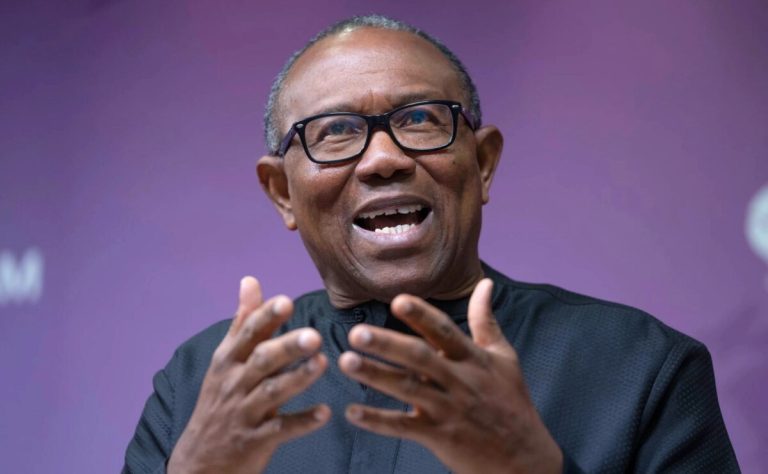 Peter Obi criticizes the Tinubu government, saying that Nigeria’s debt service now exceeds health and education combined.