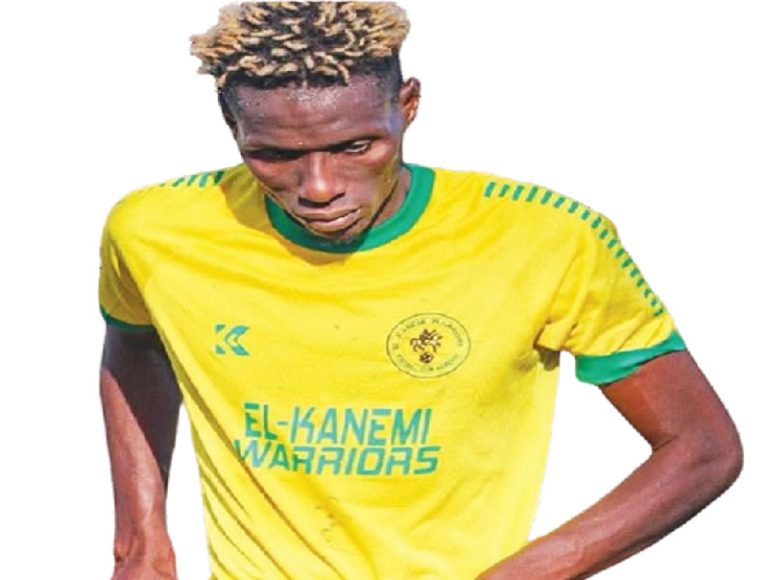 Abdulrahman of El-Kanemi hopes to win the NPFL top scorer award.