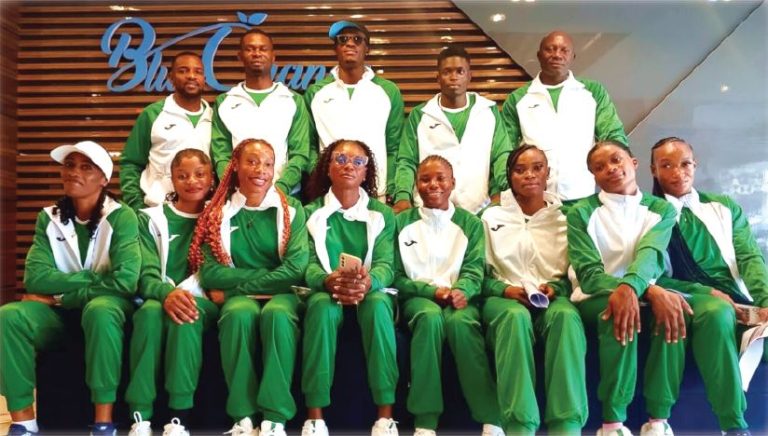 Nigerian athletes win the African Athletics Championship by storming Ghana.