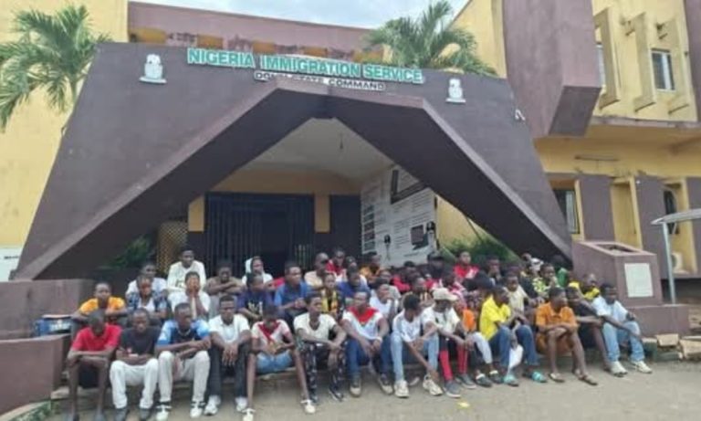 46 Togo, Burkina Faso, and other illegal immigrants were detained in Ogun [VIDEO]