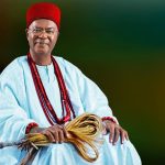 Board chairman Obi of Onitsha is honoured by Delborough Lagos at the age of 85.
