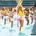 Burna Boy and Shakira brighten up the World Cup opening ceremony.